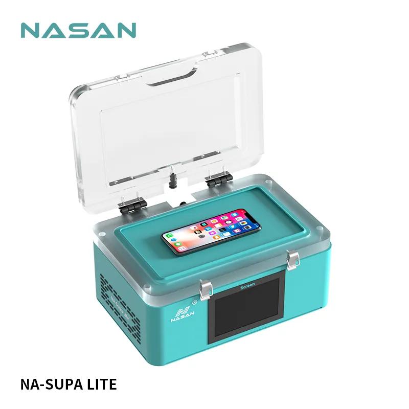 Nasan NA-SUPA LITE 미니 진공 라미네이트 기계, OCA 라미네이터, 아이폰 삼성 아이패드 테이블 터치 스크린 리퍼비시